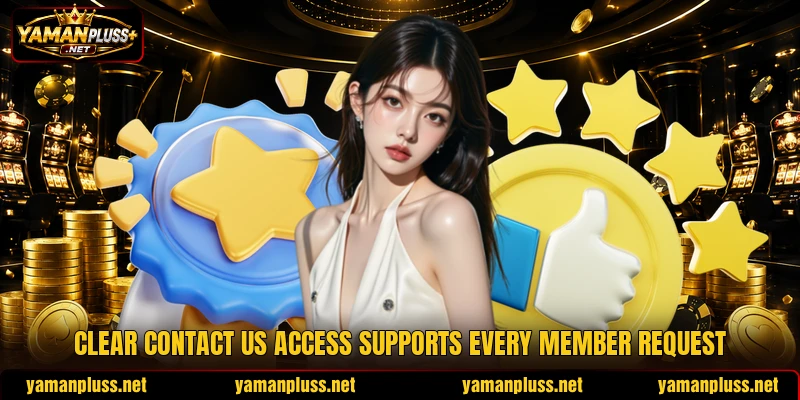 Clear contact us access supports every member request