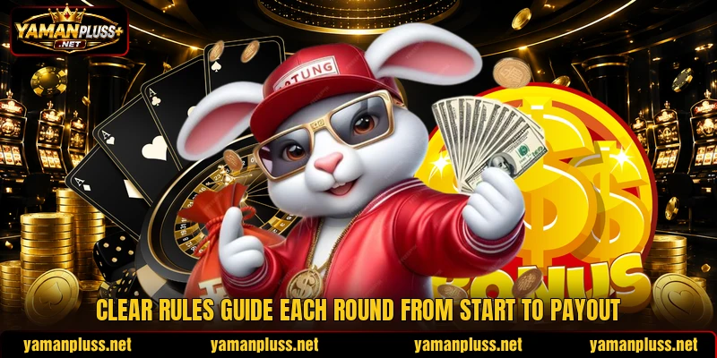 Clear rules guide each round from start to payout