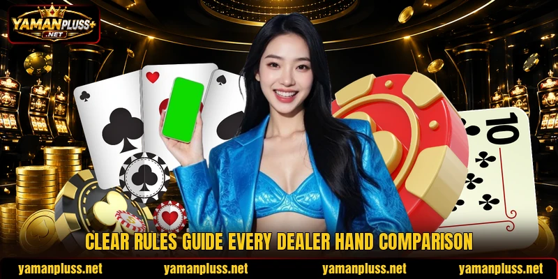 Clear rules guide every dealer hand comparison Clear rules guide every dealer hand comparison