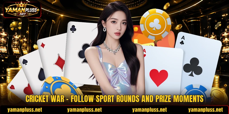 Cricket War - Follow Sport Rounds And Prize Moments