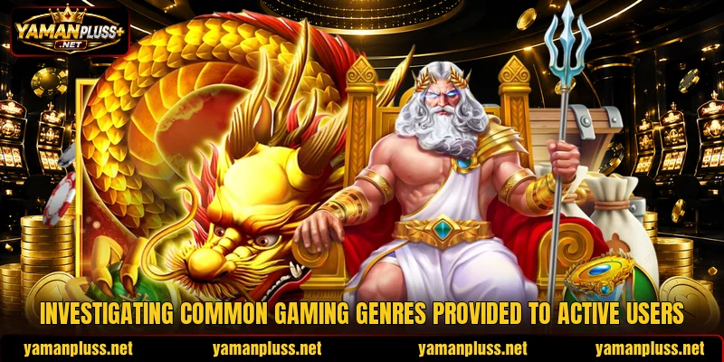 Investigating common gaming genres provided to active users Investigating common gaming genres provided to active users