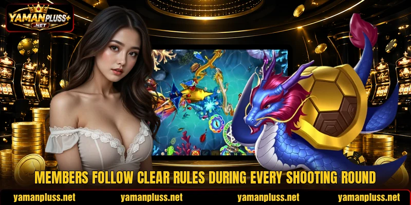 Members follow clear rules during every shooting round Members follow clear rules during every shooting round