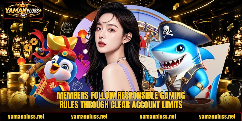 Members follow responsible gaming rules through clear account limits Members follow responsible gaming rules through clear account limits