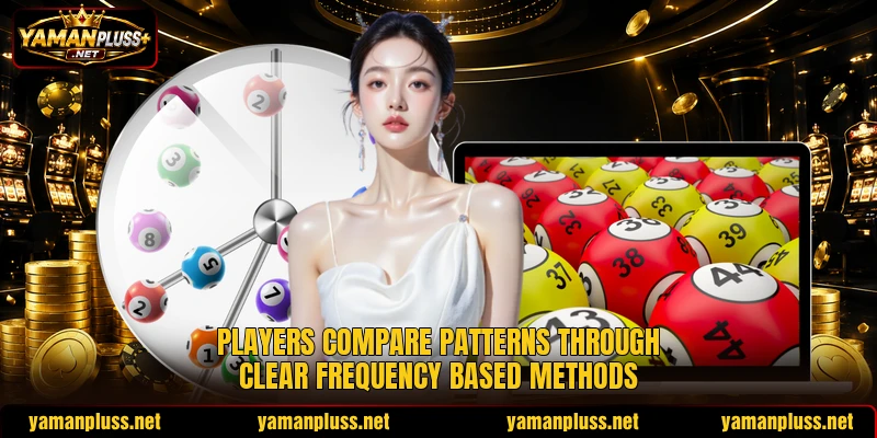 Players compare patterns through clear frequency based methods Players compare patterns through clear frequency based methods