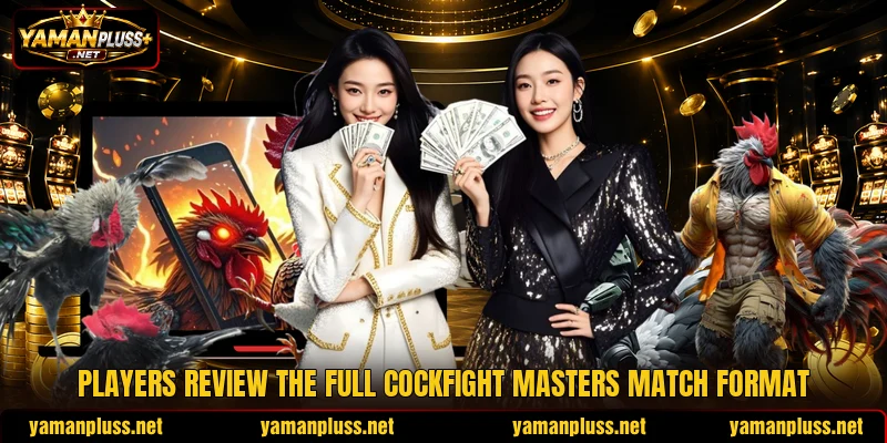 Players review the full cockfight masters match format Players review the full cockfight masters match format